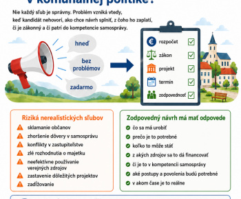 Aktuality / „Samospráva zrozumiteľne – obec, voľby, poslanci a starosta / primátor“ - foto
